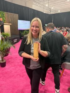 Jaclyn and Award