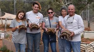 Family at Best Friends Animal Sanctuary
