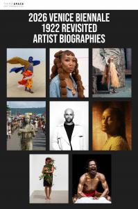Portrait grid of performance artists participating in 1922 Revisited at the Venice Biennale 2026, presented by Third Space Art Foundation