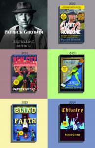 Image of Patrick Girondi's five books