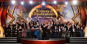 Winners and judges on stage WOTF 42 gala