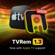 TVRem version 1.3 adds Apple TV support