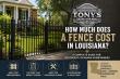 Tony’s Fencing & Iron Works Shares 2026 Insights on Fence Costs in Louisiana