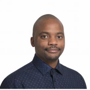 Headshot of Prof. Andani Thakhathi, Executive Managing Director of the Ubuntuverse Institute