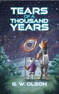 Book Cover: Tears of a Thousand Years. Blending science fiction with philosophical inquiry, this novel explores the long-term consequences of civilization, responsibility, and ethical decision-making across generations.