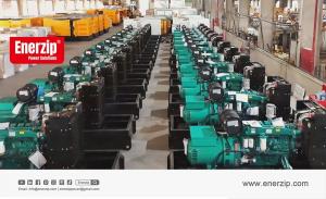 Завод Enerzip в Китае по производству дизельных и газовых генераторных установок для экспорта в Россию, Казахстан и страны СНГ.