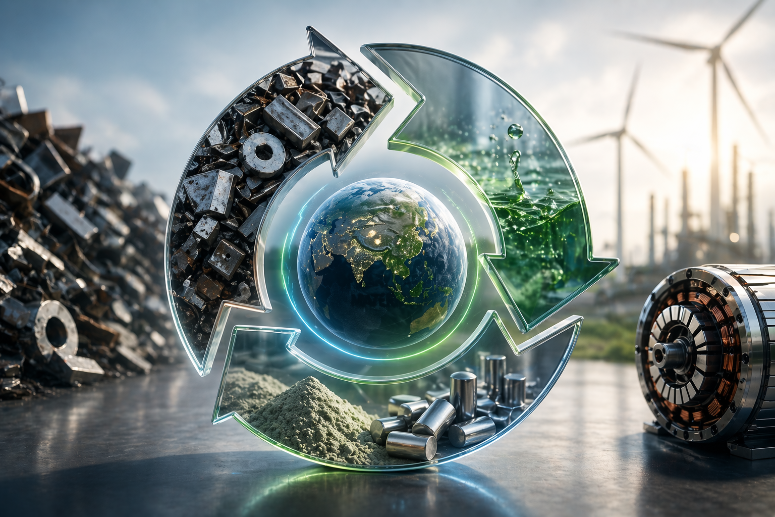 Silex World Demonstrates End-to-End Rare Earth Circularity Platform