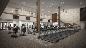 HonorHealth Medical Fitness gym rendering