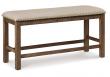 Showcase Furniture Presents Style With Moriville Counter Height Dining Bench