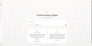 Sanctuary Home Screen