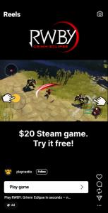 RWBY X Playcast REELS