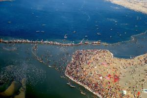 The Triveni Sangam, Prayagraj UP