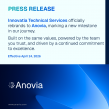 Innovatia Technical Services Rebrands as Anovia, Marking a New Chapter of Growth