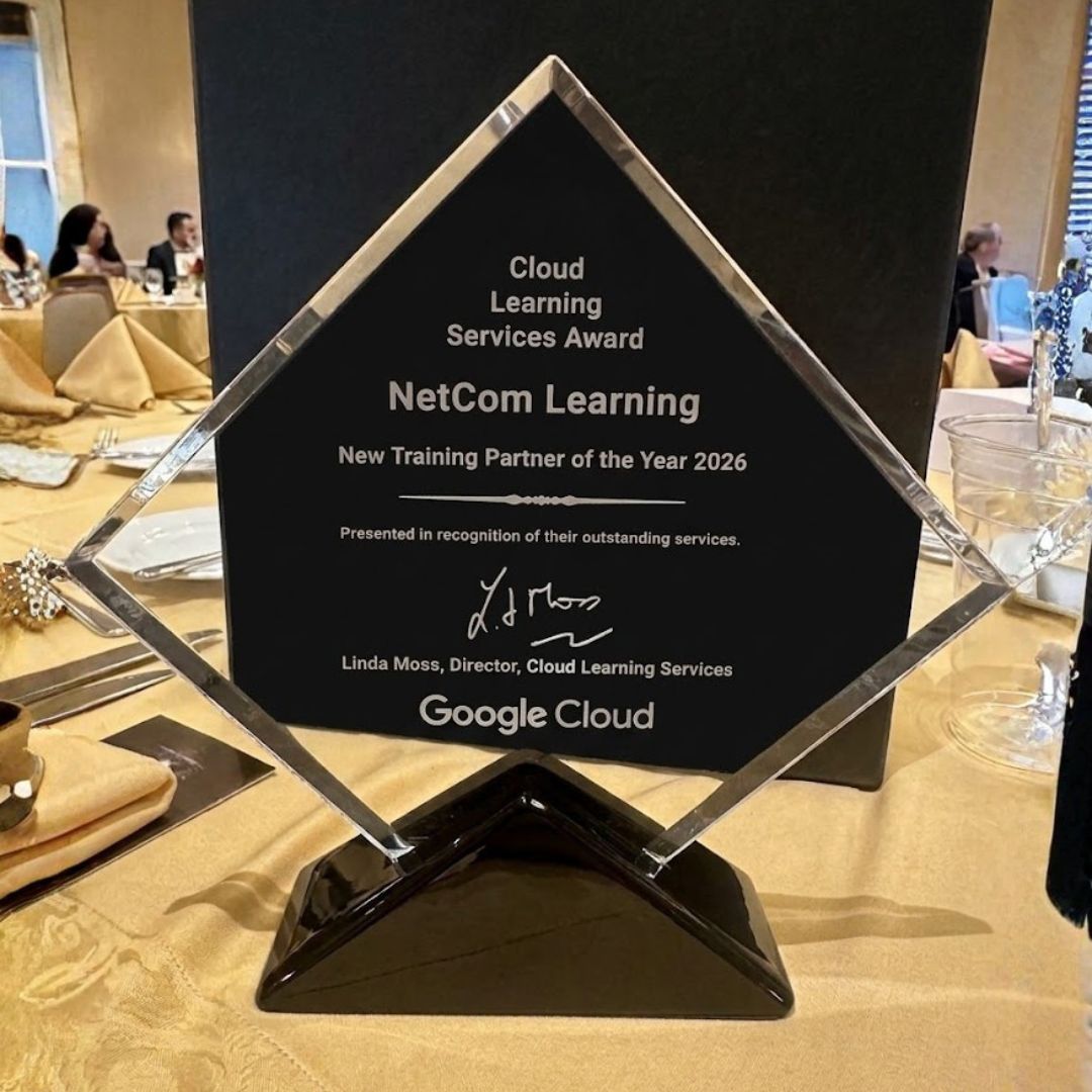 NetCom Learning Named Google Cloud New Training Partner of the Year 2026