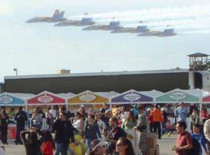 Blue Angels Overfly San Francisco Puffs & Stuff