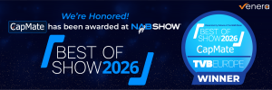 Venera Technologies’ CapMate® honored with Future’s Best of Show Award at NAB Show-2026
