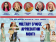 Eden Gordon Media and 'The All-American Book Club' Honor our Military Spouses this May.