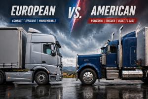 American vs. European Trucks