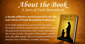 Narrative clarity with spiritual calm. Focus on remembrance and reflection.