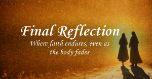 Emotional closure. Soft invitation. No sales pressure.