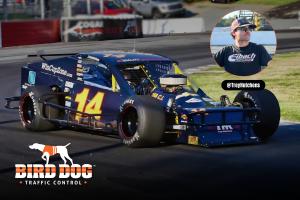 Bird Dog Traffic Control Announces Season Sponsorship of Trey Hutchens, Kicks Off Strong at Bowman Gray Stadium