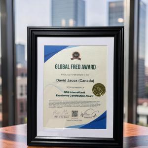 David Jacox's GFA Certificate