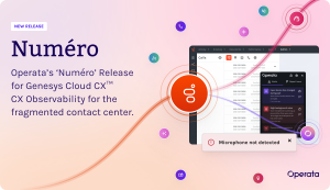 Operata Numero Release for Genesys Cloud CX