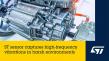 ST’s wide-bandwidth 3-axis vibrometer saves space, energy, and BoM in industrial and automotive applications