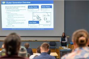 The Naval Postgraduate School FASTCAT team briefed U.S. and NATO at the Joint Analysis, Training, and Education Centre (JATEC) in Bydgoszcz, Poland. FASTCAT was completed in only two months, and exceeded expectations.