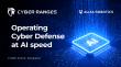 Operating cyber defense at AI speed:  the defender’s 'unfair advantage'