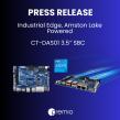 Premio Unveils CT-DAS01 3.5-Inch Industrial SBC Powered by Intel Atom® x7000RE Series (Amston Lake)