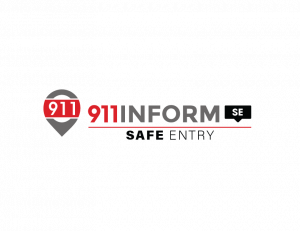 Today, 911inform announced the full commercial release of Safe Entry, a next-generation visitor management system designed to streamline check-in while strengthening real-time safety and situational awareness 911inform Safe Entry Logo