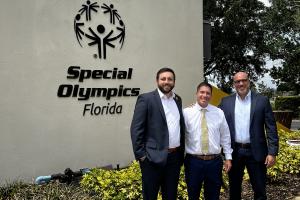 For the second consecutive year, Wooten, Kimbrough, Damaso, and Dennis, P Special Olympics Florida - WKDD
