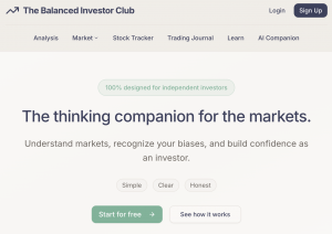 Born in the AI era and built on behavioral finance principles, the solution gives DIY investors the clarity and discipline that complex tools and hot takes never will The Balanced Investor Club