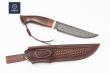 Noblie Custom Knives Launches Damascus Fixed Blades in Bonded and Take-Down Builds