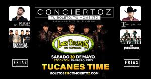 Conciertoz.com anuncia hoy su lanzamiento oficial — la primera plataforma de boletos de nueva generación creada exclusivamente para los fanáticos hispanohablantes de la música en vivo en los Estados Unidos y Latinoamérica Los Tucanes de Tijuana en Stockton Fairgrounds el 30 de Mayo 2026. Boletos en Conciertoz.com