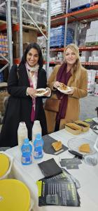 Sample days with customers