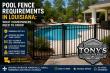 Tony’s Fencing & Iron Works Urges Southeast Louisiana Homeowners to Review Pool Fence Requirements Ahead of Summer