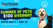 Terry Bryant Accident & Injury Law Announces Return of Its Summer of Pets Giveaway