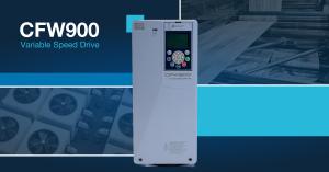 WEG CFW900 variable frequency drive supporting energy-efficient industrial motor control