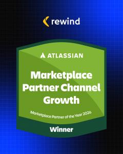 Badge Rewind Atlassian Partner of the Year Award