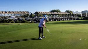 Golf carts line up for the Southwest’s premier gathering of cannabis industry leadership. The Arizona Golf Classic brings together top-tier brand activations and executive networking for a day of curated performance.