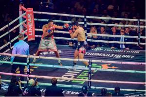 Benavidez vs. Zurdo (Image credit: Shutterstock / Stephen Greathouse)