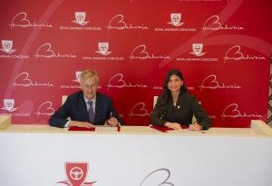 Signing ceremony between Royal Bahrain Concours and BTEA