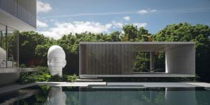 Contemporary coastal architecture by Studio KHORA for clients exploring luxury residential projects in Naples.