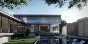 Luxury contemporary coastal residence by Studio KHORA designed for resilience, natural light, and environmental integration.