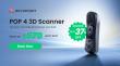Revopoint Launches POP 4 on Kickstarter, a Hybrid 3D Scanner with Blue Laser and Infrared Technology