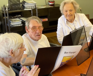 Senior Group Reading Reading2Connect Books for Seniors Together
