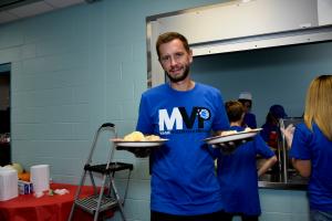 Coalition for the Homeless meal service