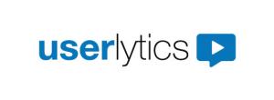 Userlytics logo: remote UX research platform